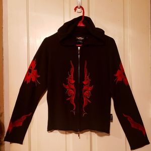 HD Vintage sweater with hoodie.
